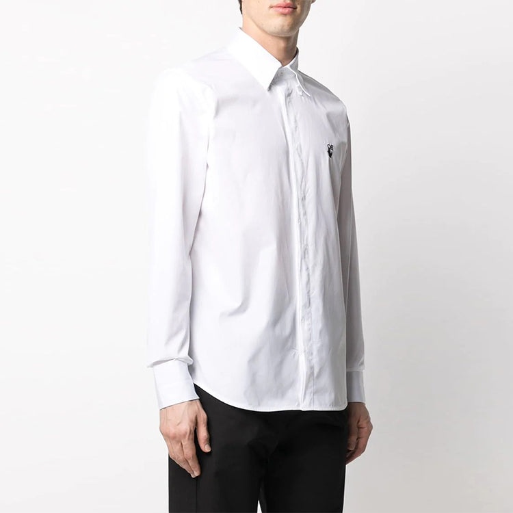 Off-White Hands Off Classic Shirt 'White/Black' OMGA152S21FAB0010110 - 3