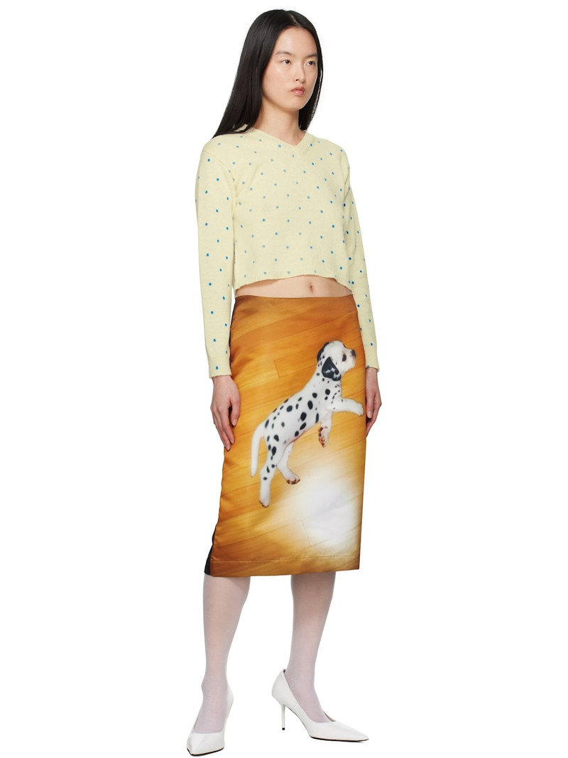 ASHLEY WILLIAMS Off-White Molly Knit Sweater outlook