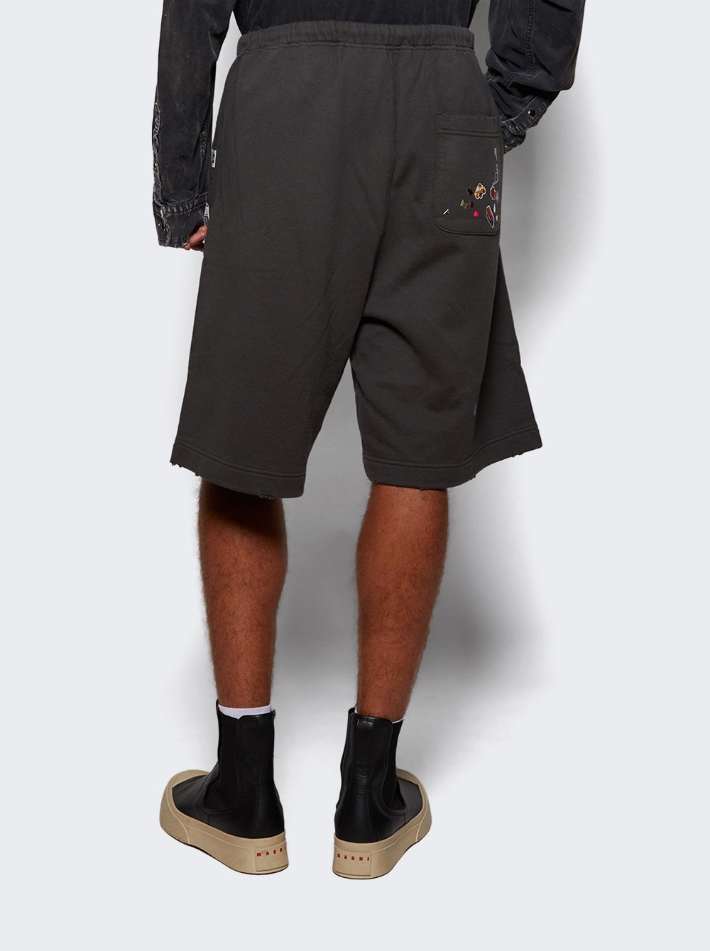 Sticker Shorts Black - 4