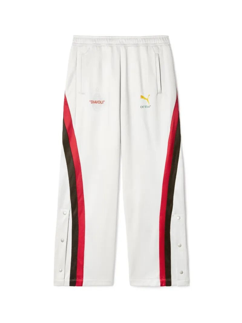 Acm X Puma Track Pant Silver - Red - Black 1