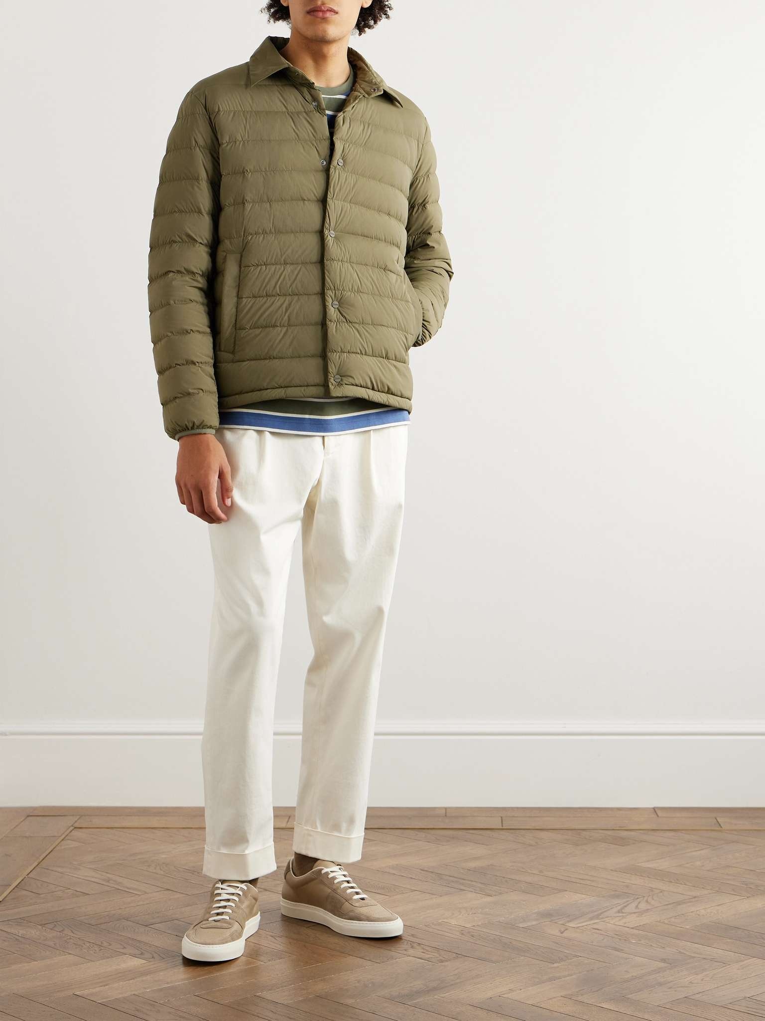 Herno Quilted Shell Down Jacket | REVERSIBLE