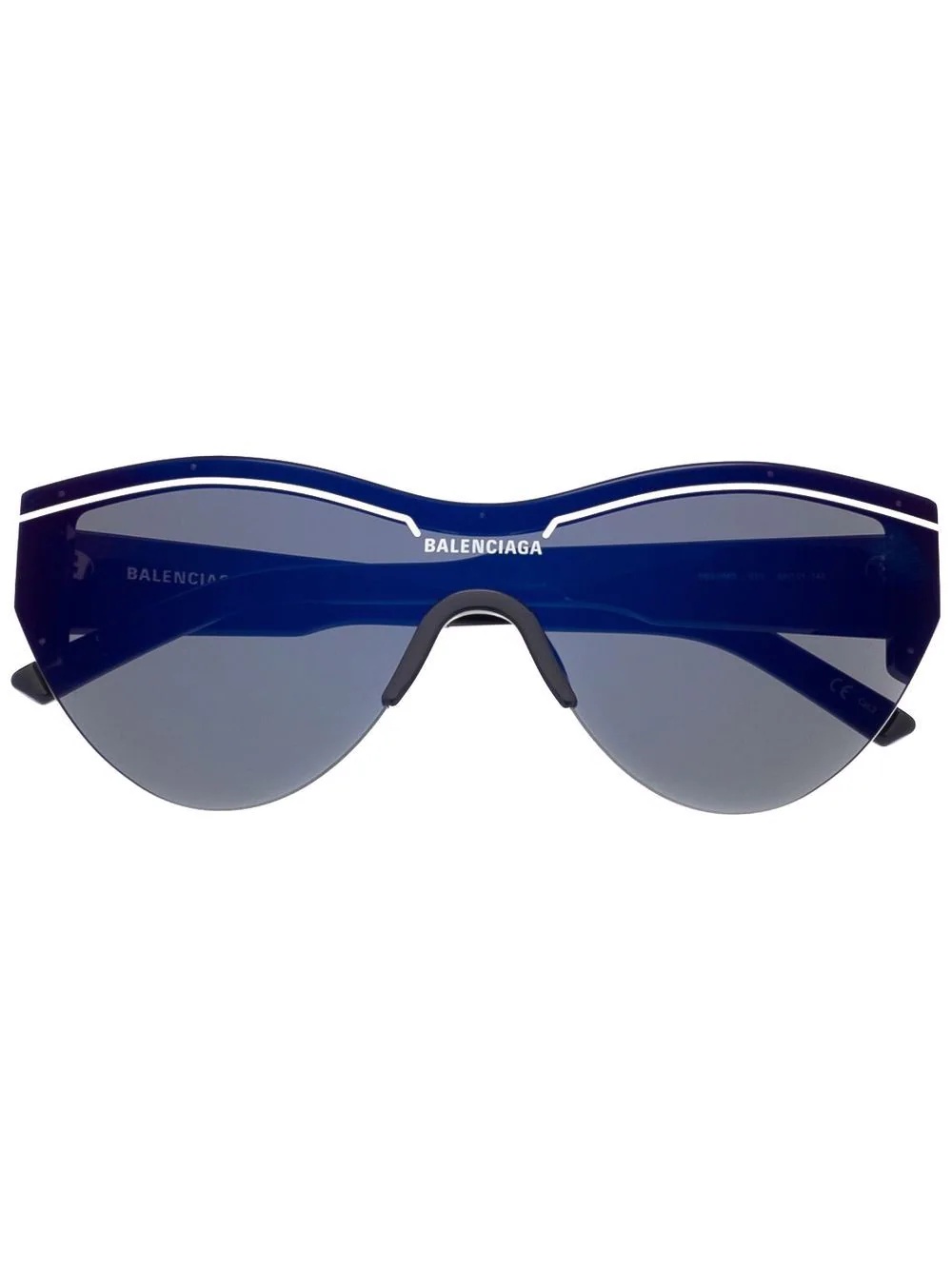 Ski Cat cat eye-frame sunglasses - 1