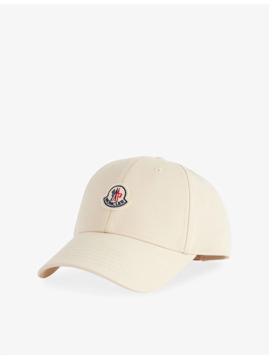 Logo-Badge Cotton Baseball Cap - 1