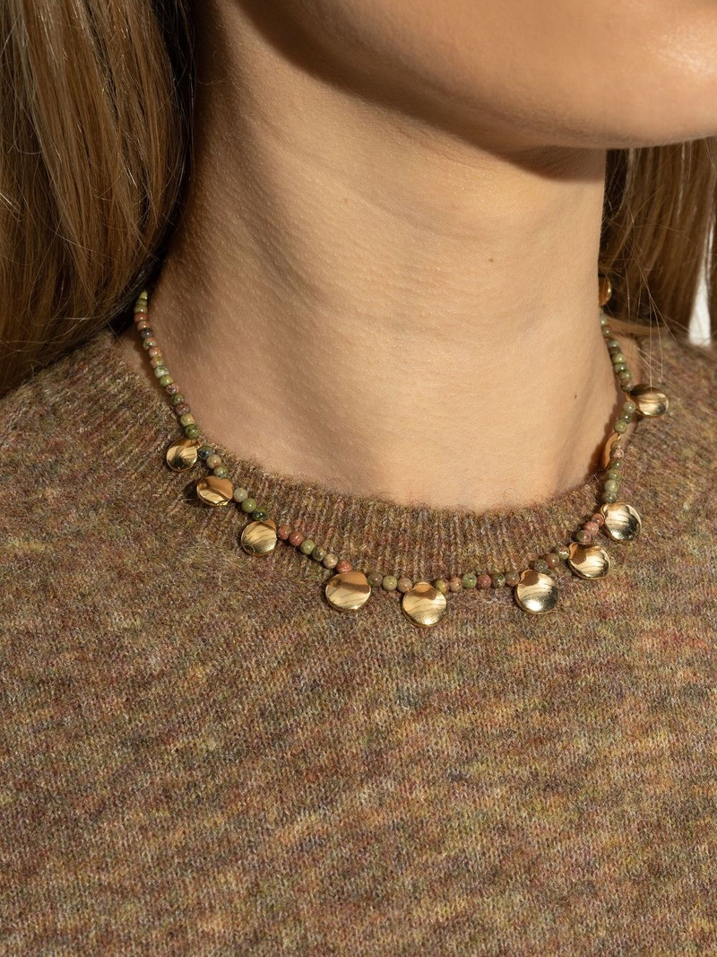Isabel Marant stone necklace outlook