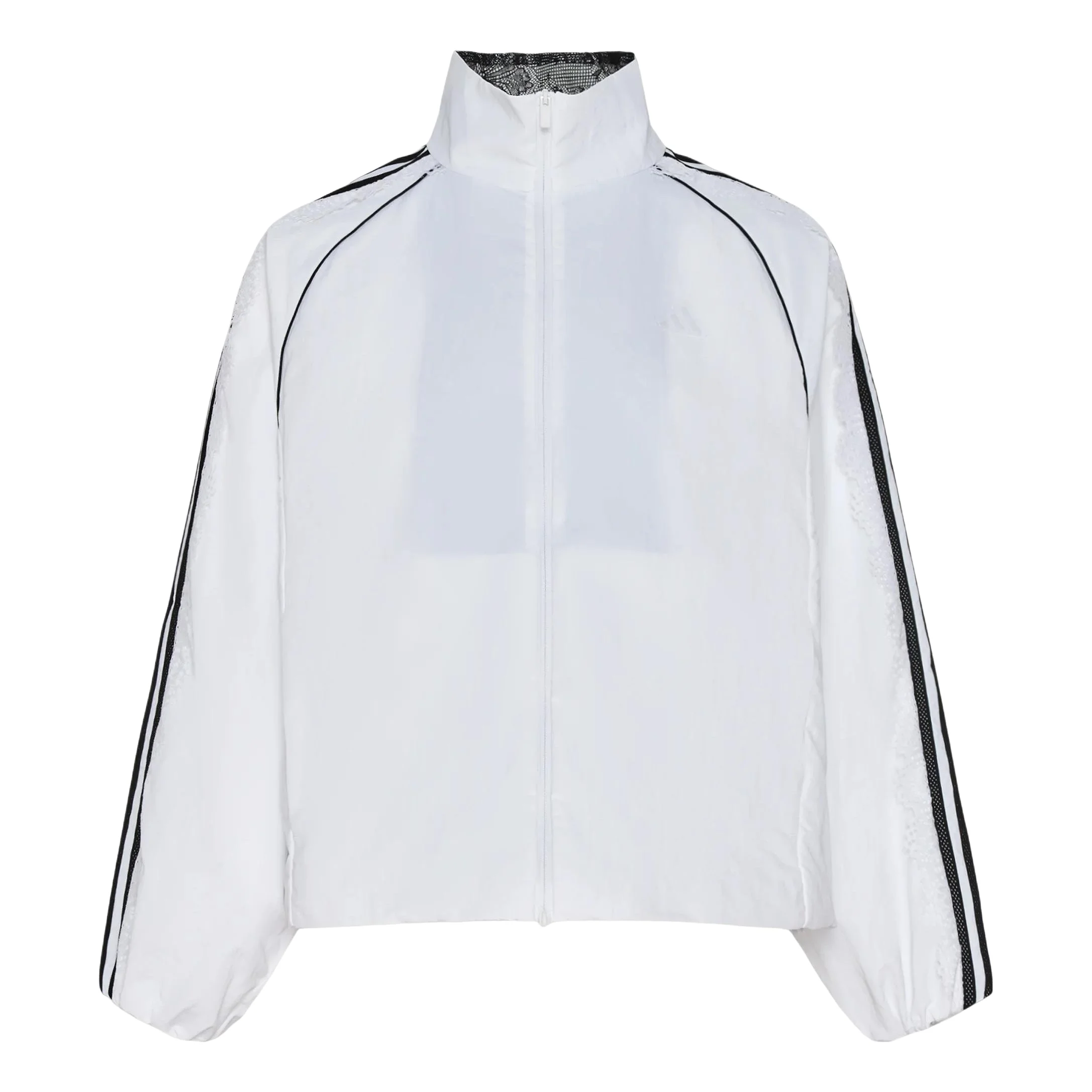 (WMNS) adidas Dance Lace Mixed Woven Jacket Asia Sizing 'White' LE7041 - 1