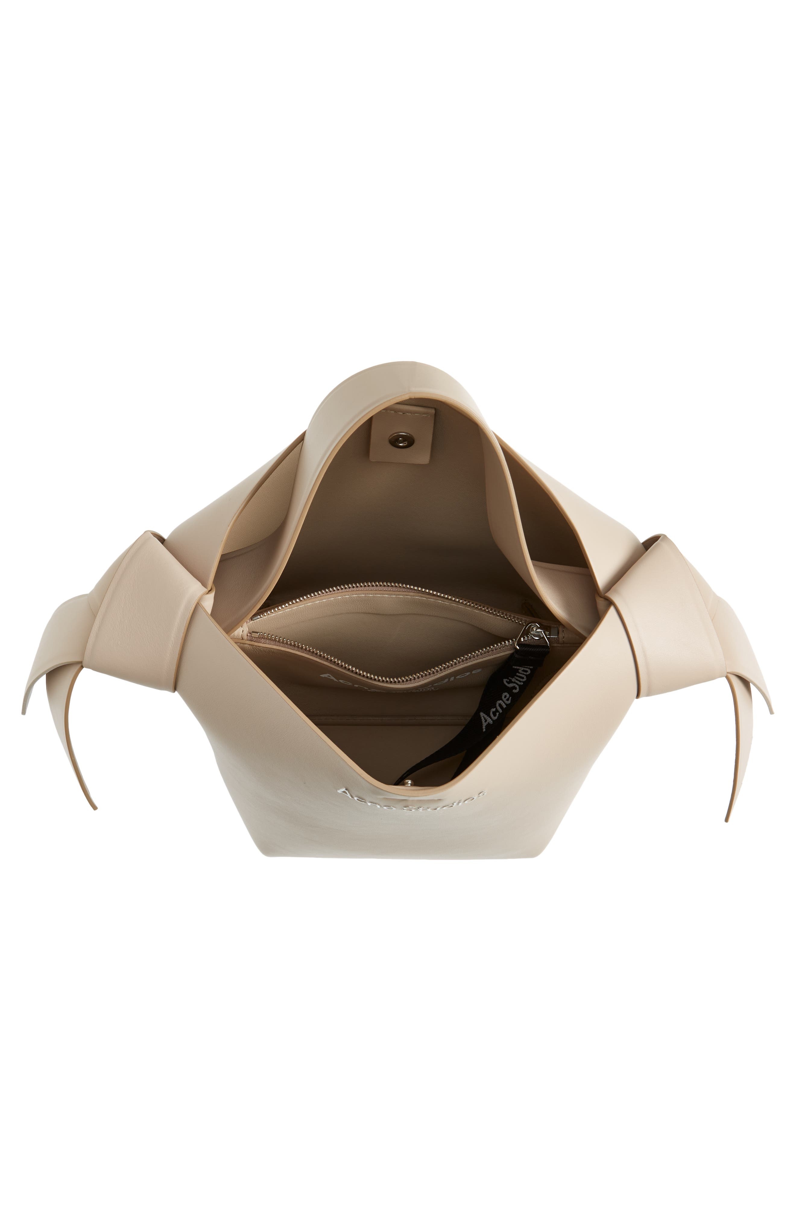 Mini Musubi Leather Top Handle Bag - 6