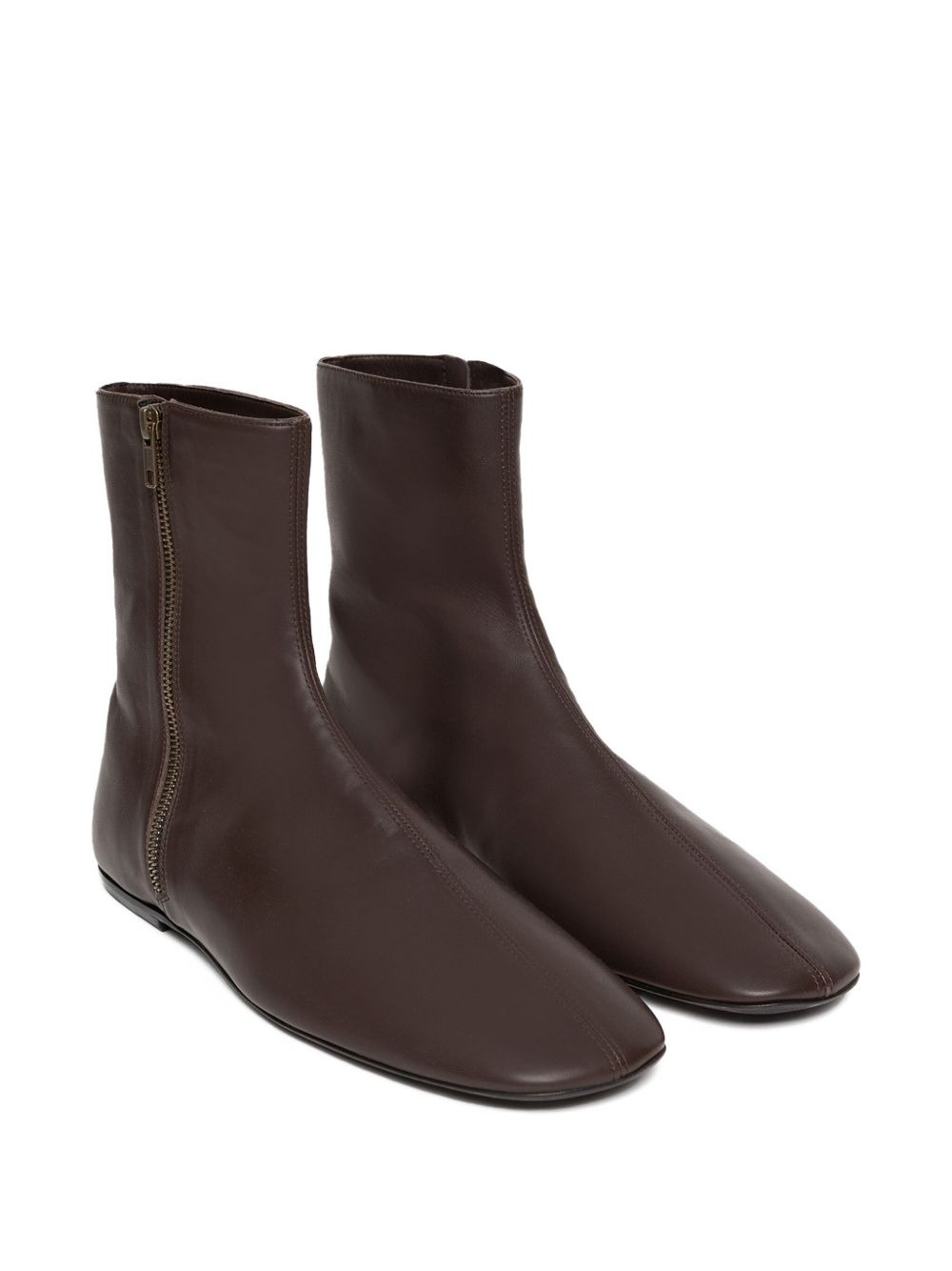 zip-fastening sock boots - 2