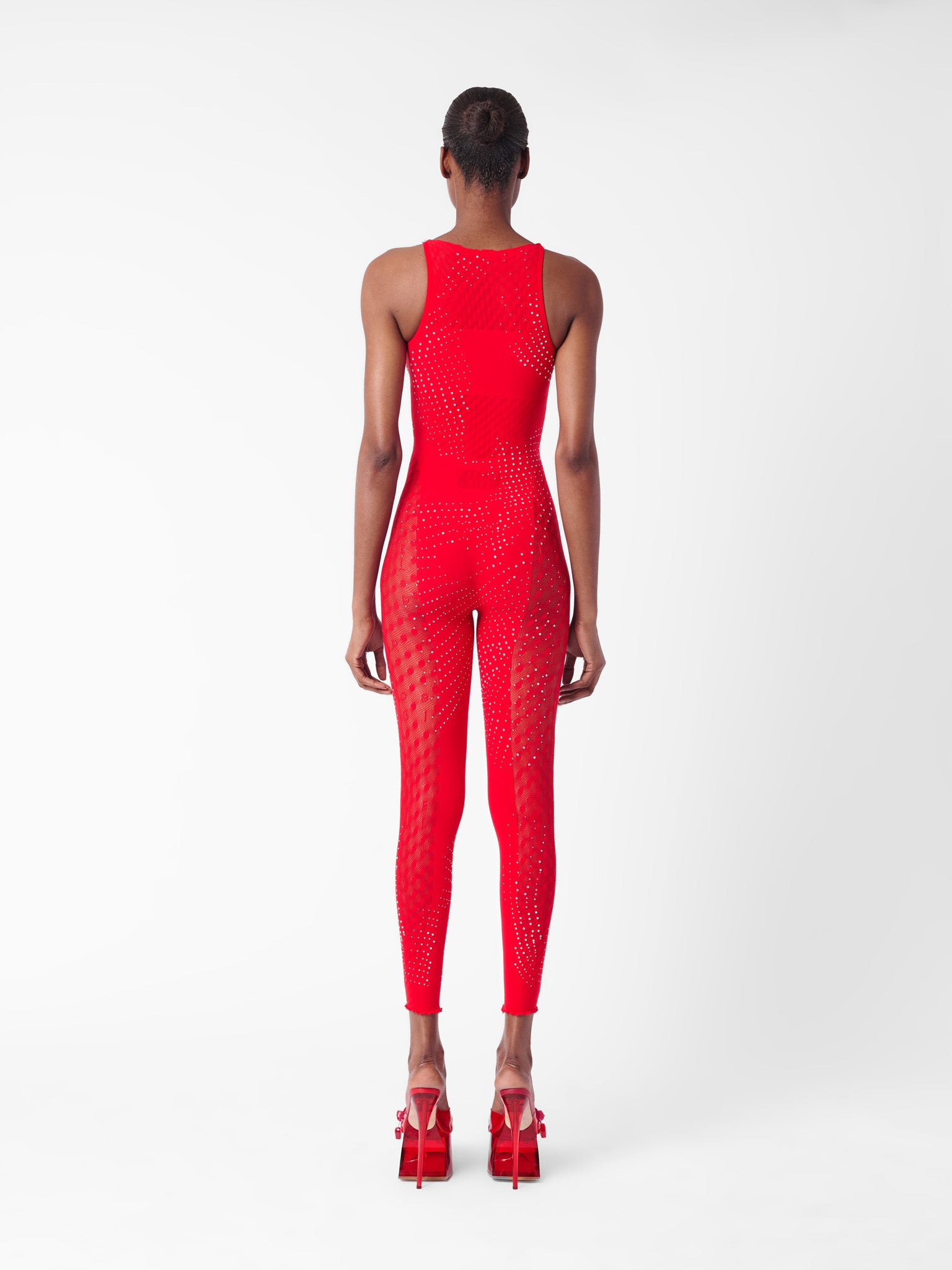 RHINESTONED JANICE JUMPSUIT HEARTBREAKER - 4