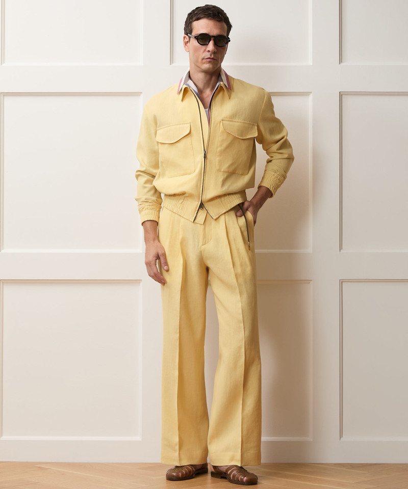 Italian Sueded Linen Ricky Jacket 4
