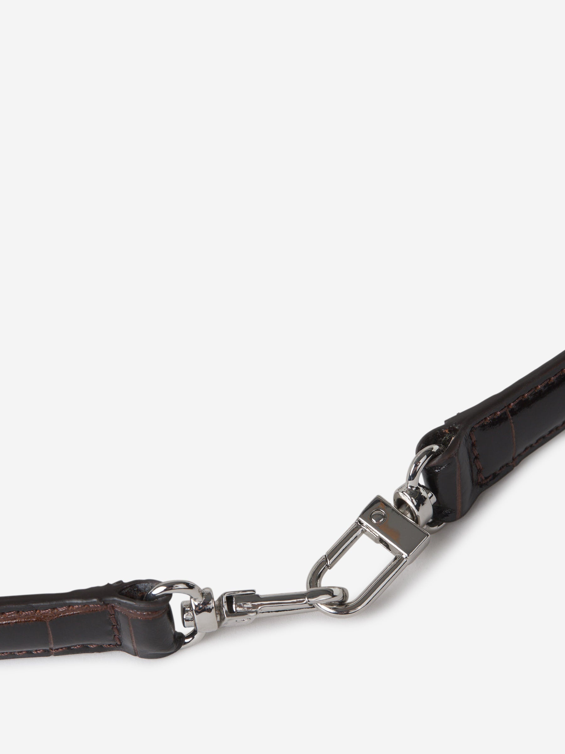 DOUBLE CLOSURE LEATHER BELT - 4