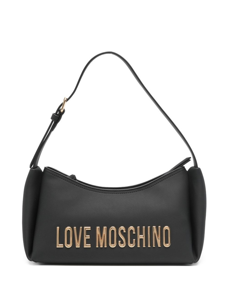 logo-lettering shoulder bag 1