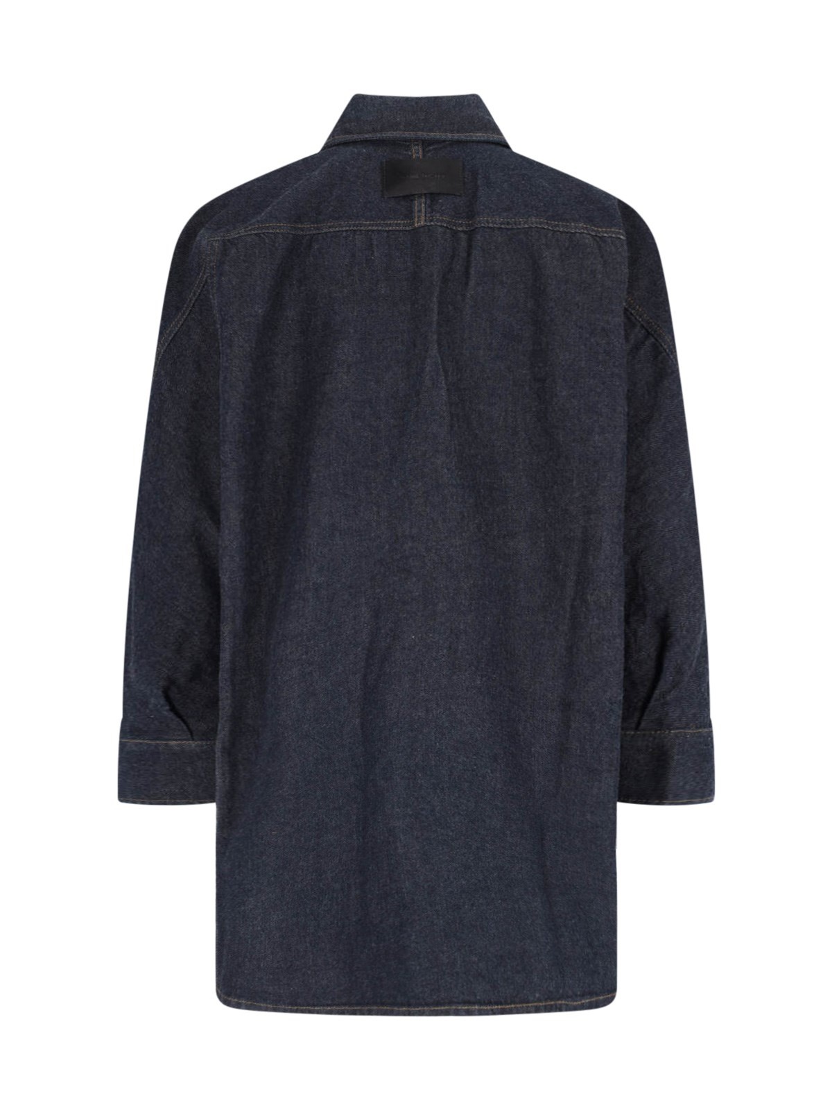 DENIM LOGO SHIRT - 2