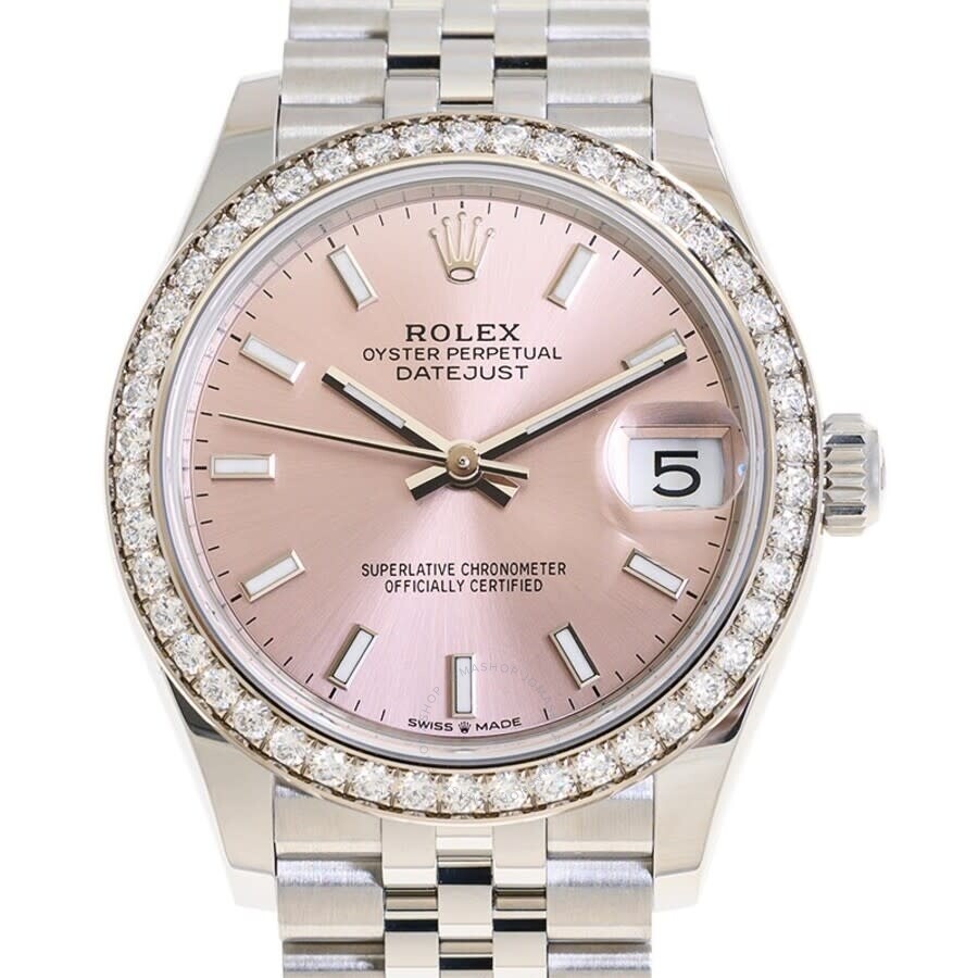 Rolex Datejust 31 Automatic Diamond Pink Dial Ladies Watch 278384PSJ - 2