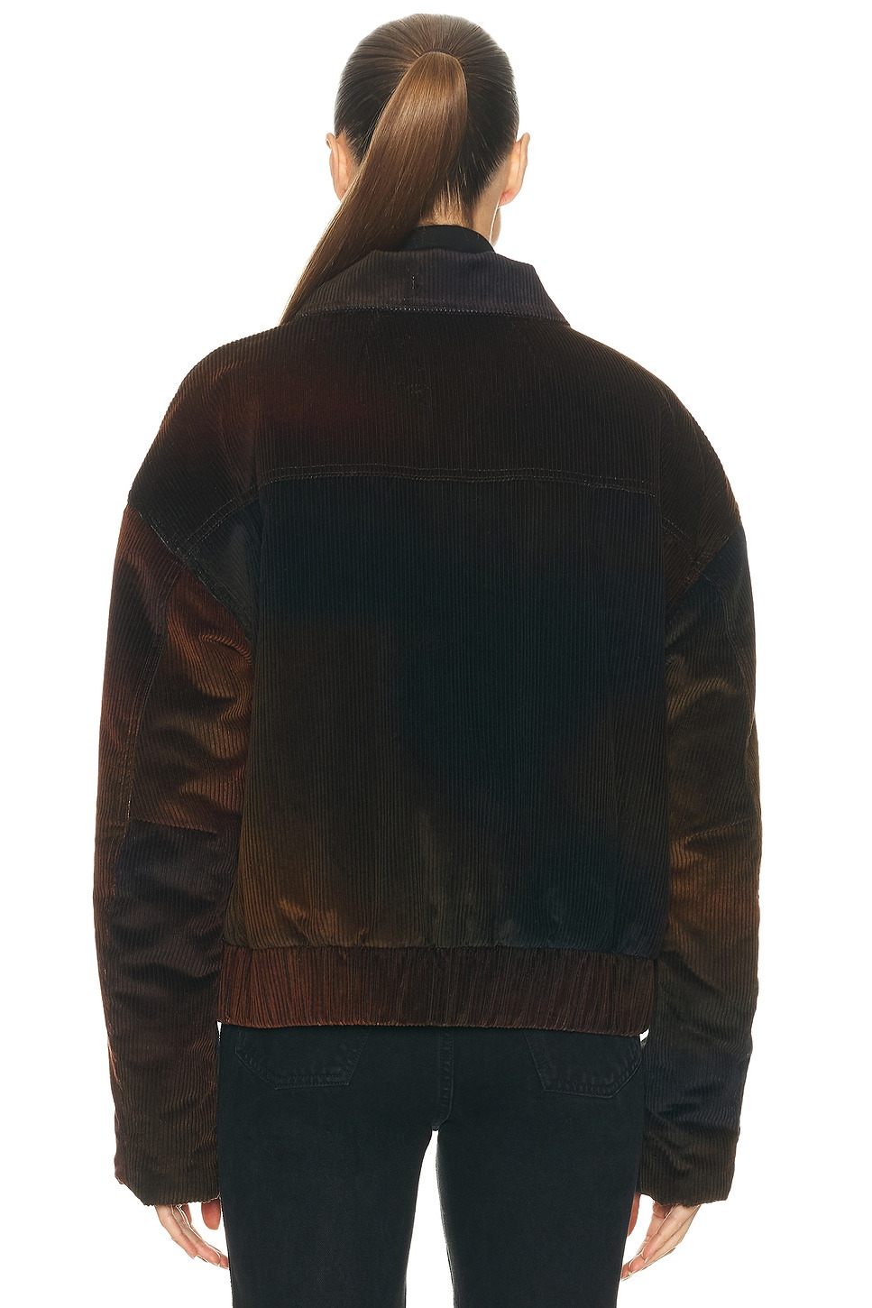 Ombre Cord Boxy Jacket - 4