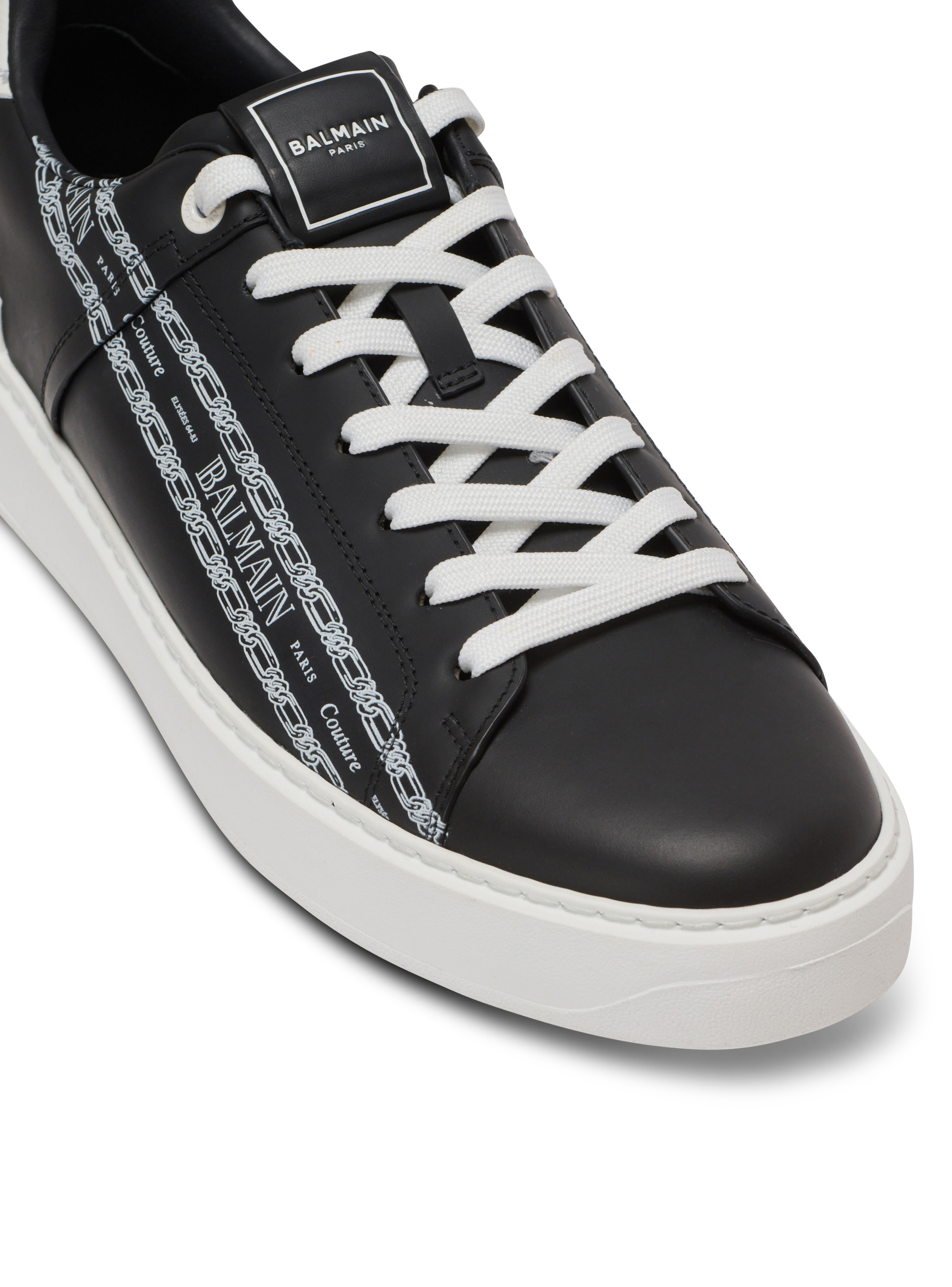 B-Court printed calfskin trainers - 6