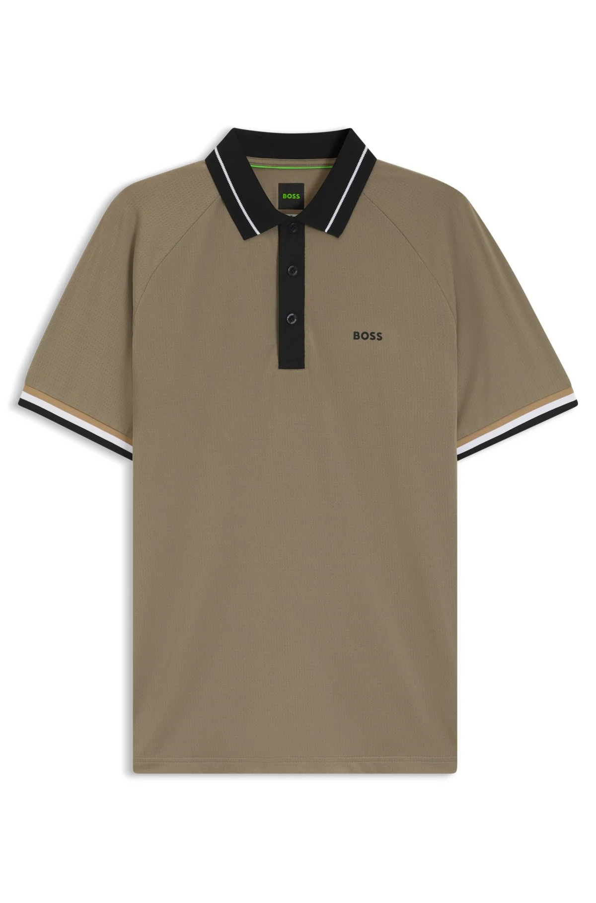 ACTIVE SLIM-FIT POLO SHIRT WITH BRANDED DETAILS - 1