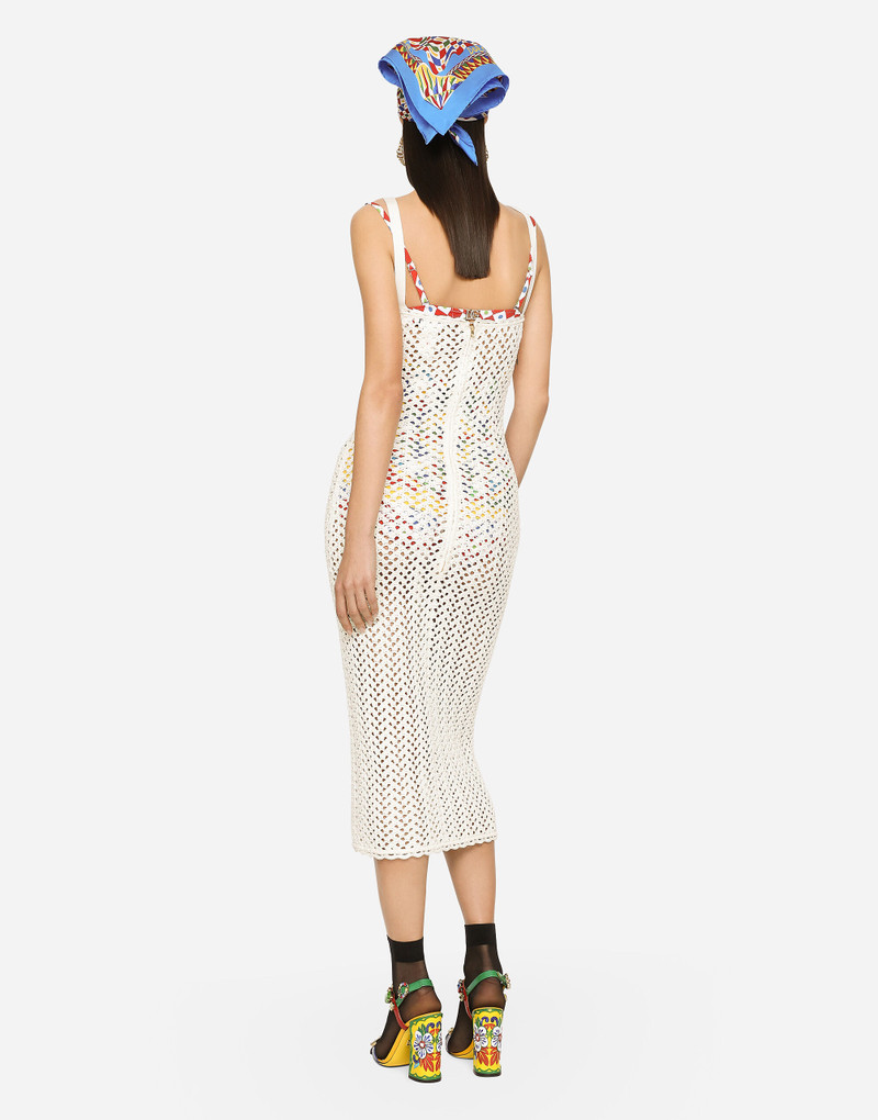 Crochet slip dress 3