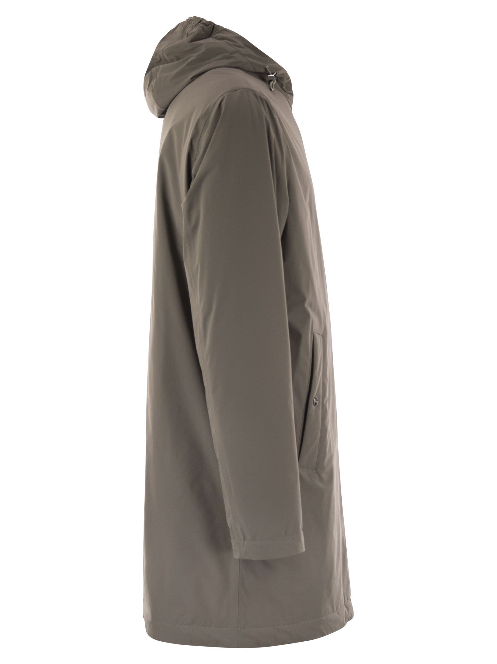 Herno Men Long Nylon Jacket - 3