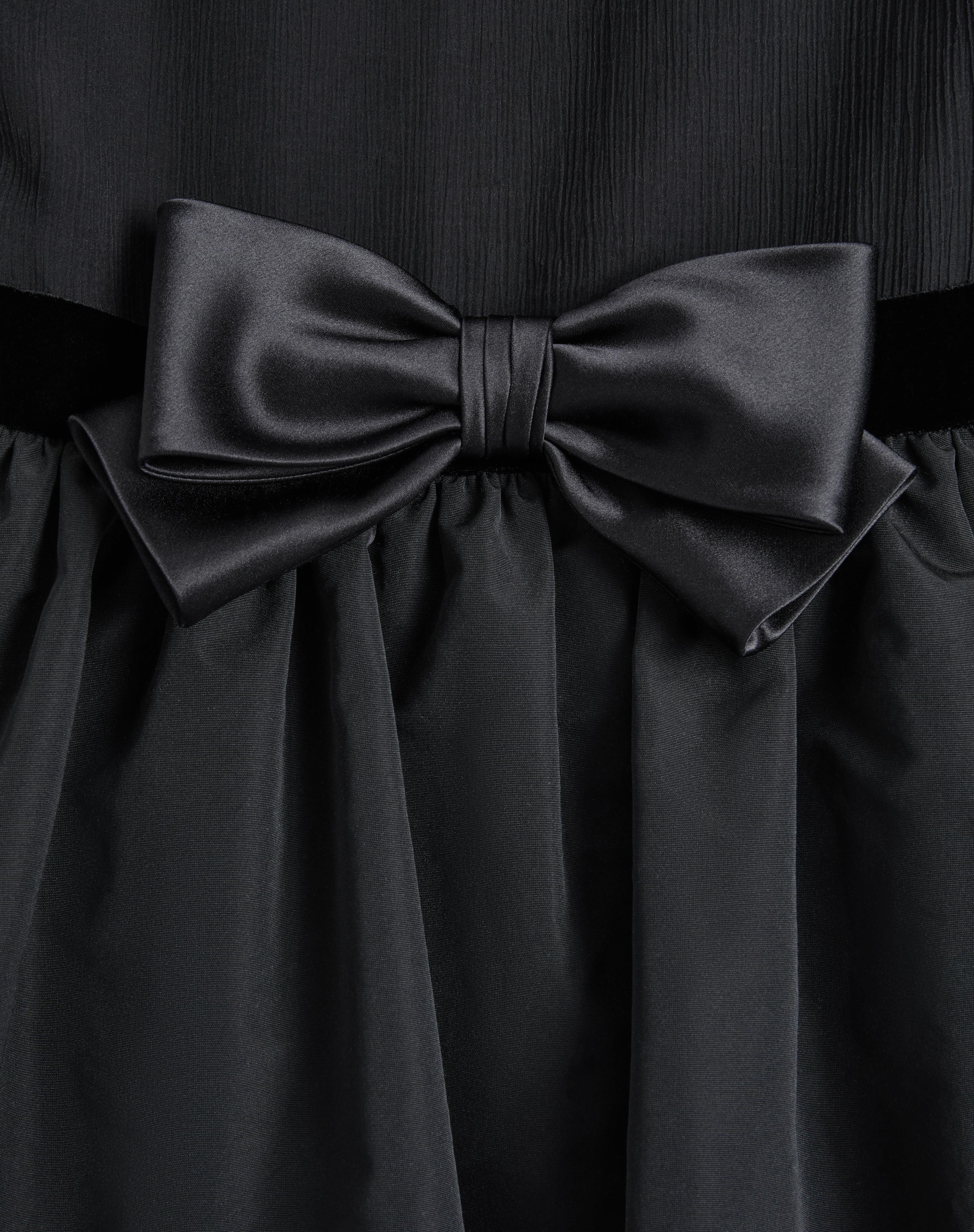 LONG DRESS IN SABLE VELVET - 3