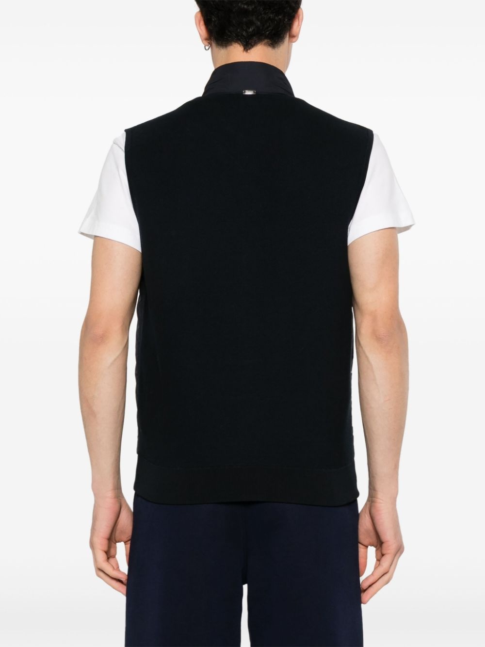 panelled-design gilet - 4