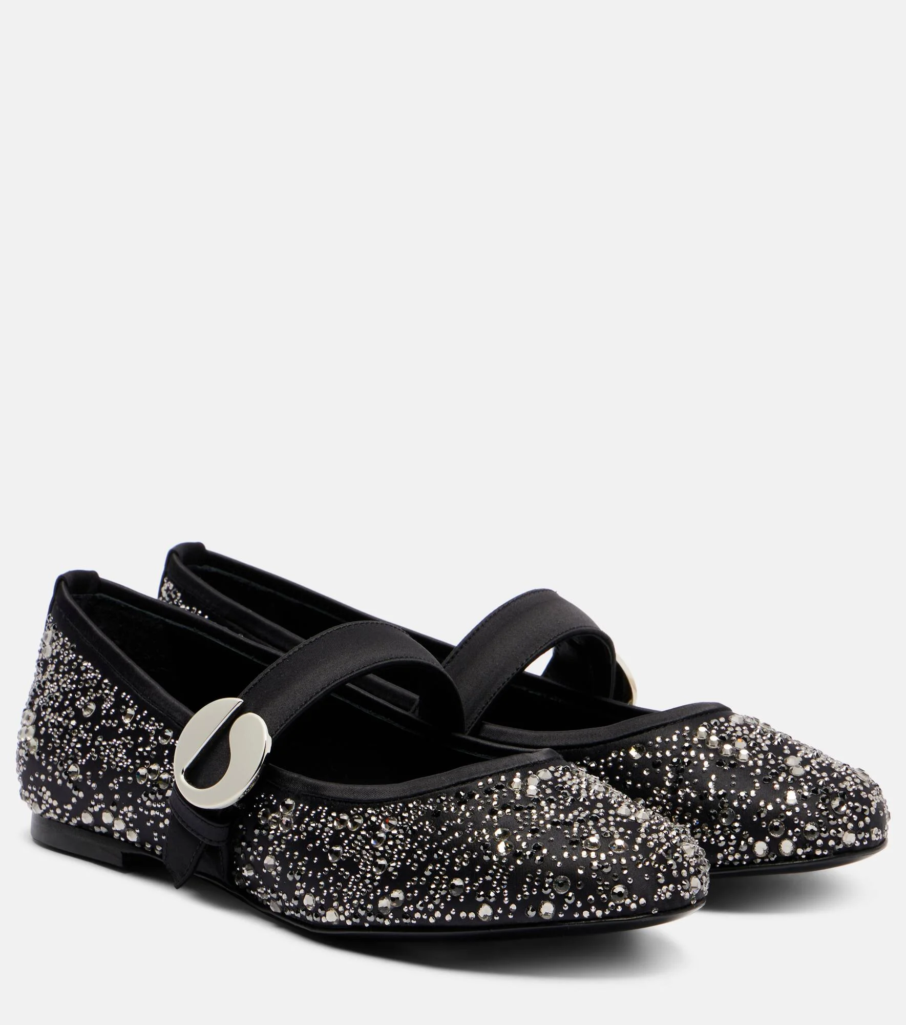 Embellished ballet flats - 1