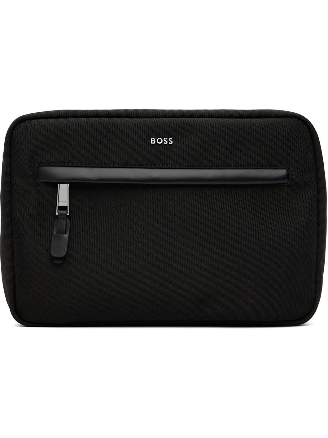 Black Logo Hardware Pouch - 1