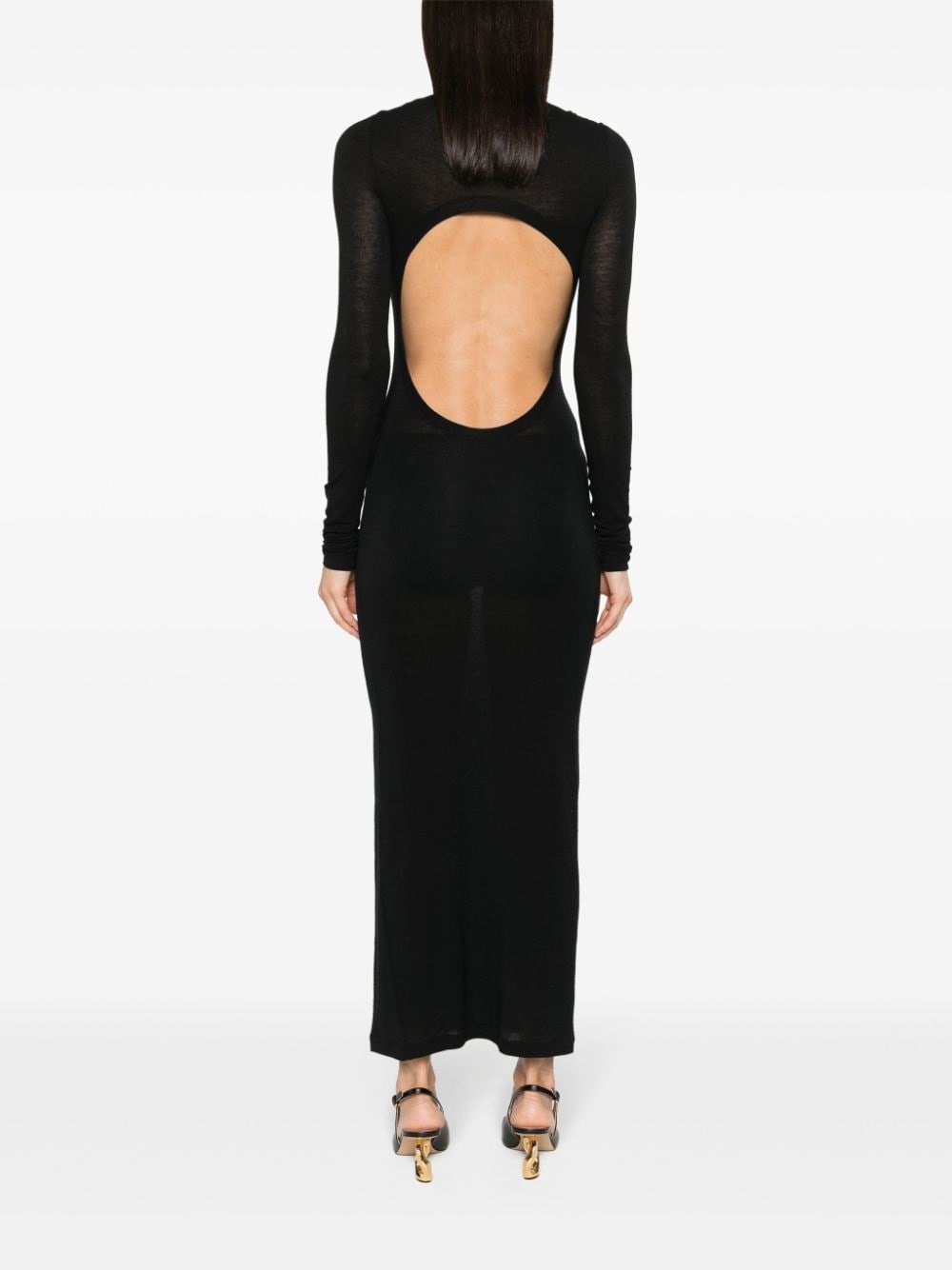 SAINT LAURENT Saint Laurent Women Wool Blend Long Pencil