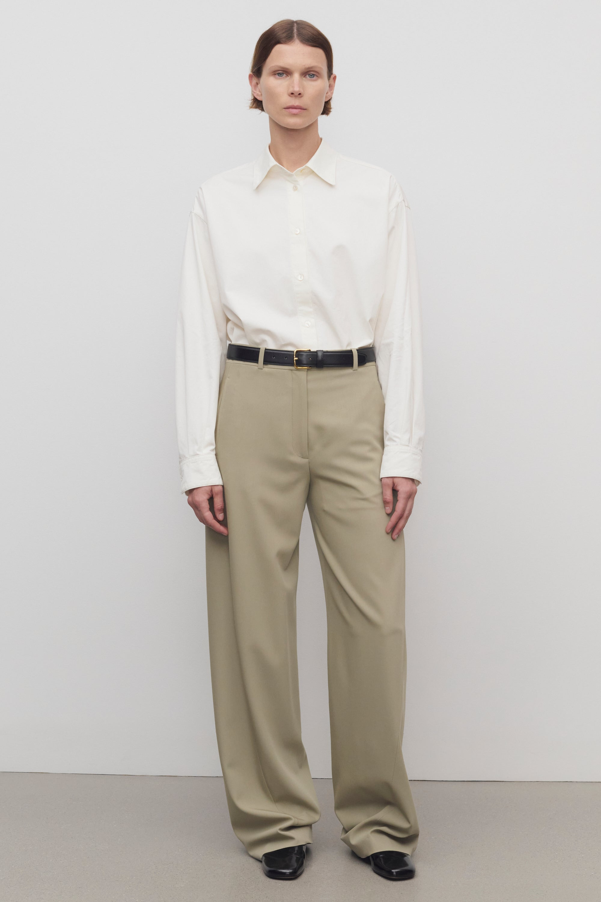 Elowyn Pant in Virgin Wool - 3