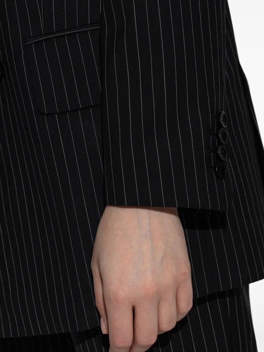 Max Mara Women Pinstripe Jacket - 3