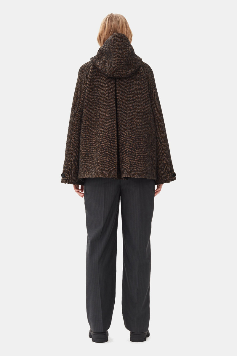 HERRINGBONE 공구 MIDI 재킷 5