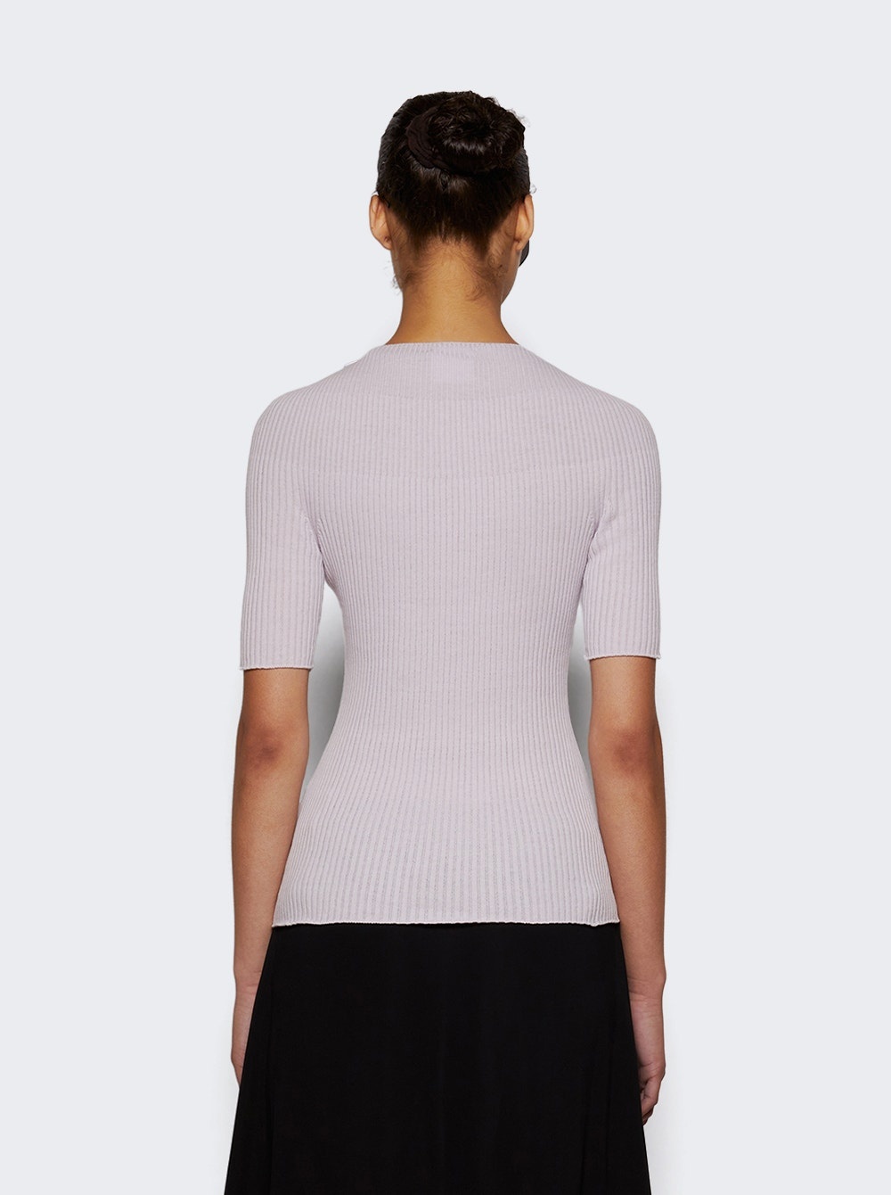Solar Light Rib Sweater Mist - 5