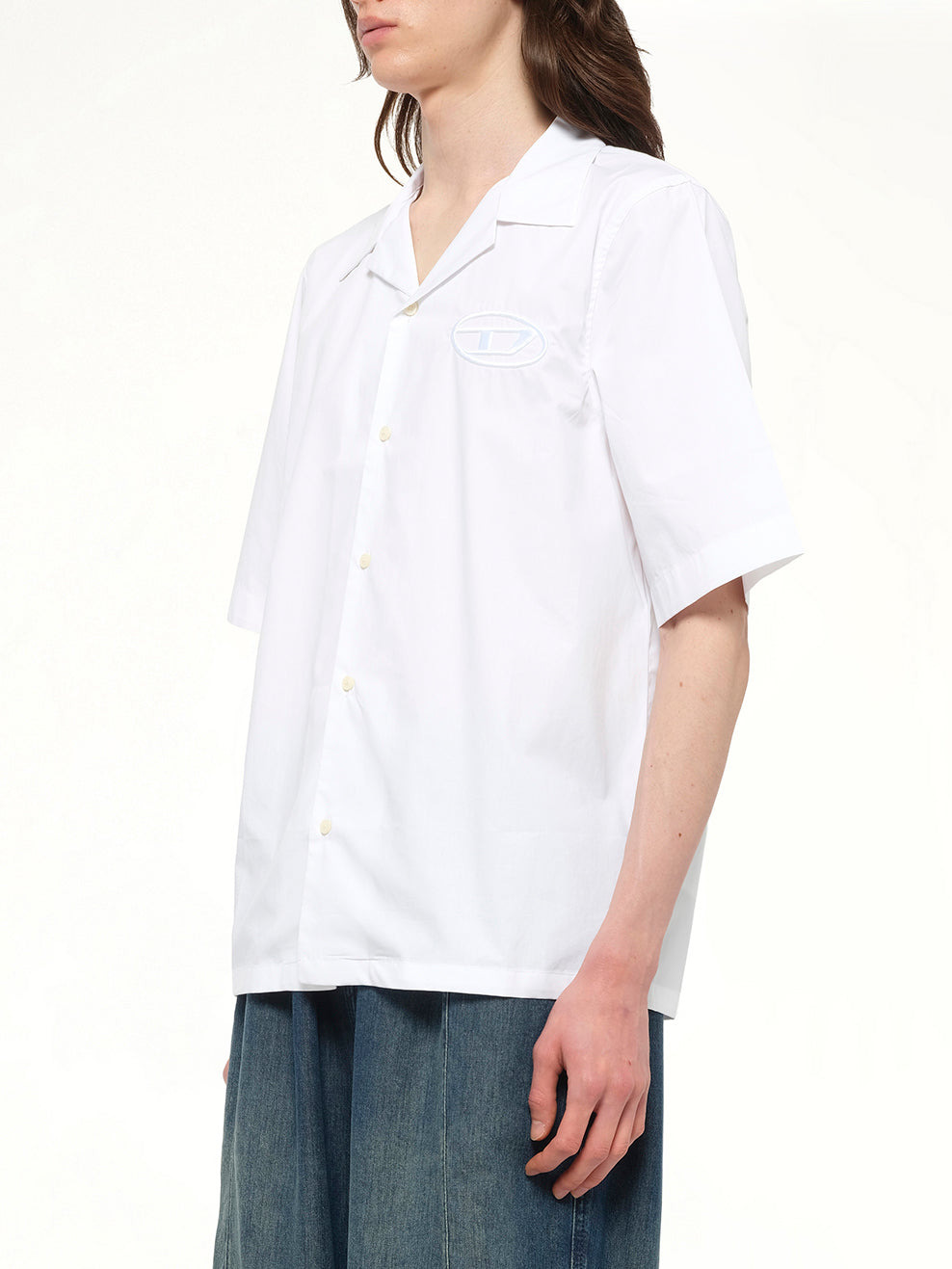 S-MAC-PCAL Short Sleeve Shirt in White - 3