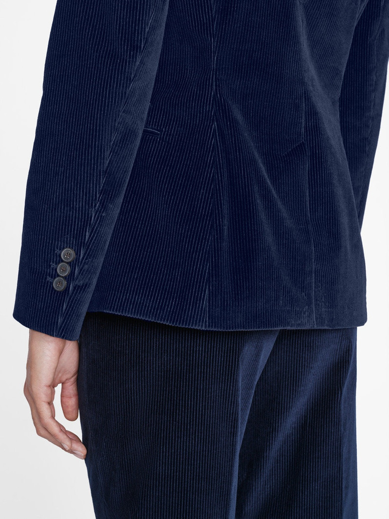 The Corduroy Femme Blazer in Navy 5