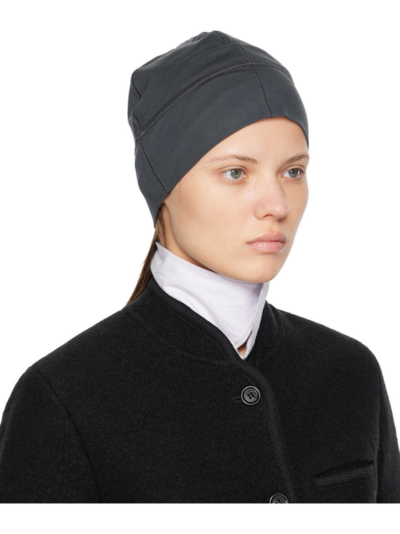 RIER Black Polar Jersey Beanie outlook