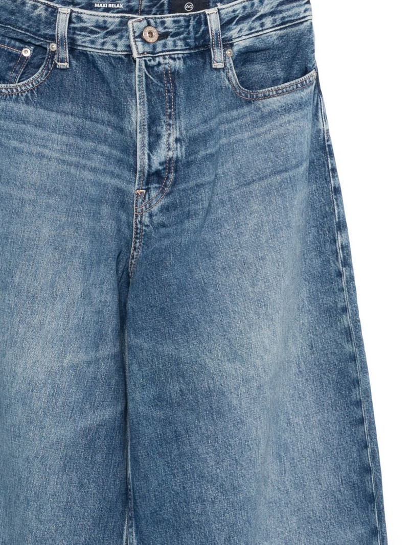 Maxi Relax raw-hem jeans 3
