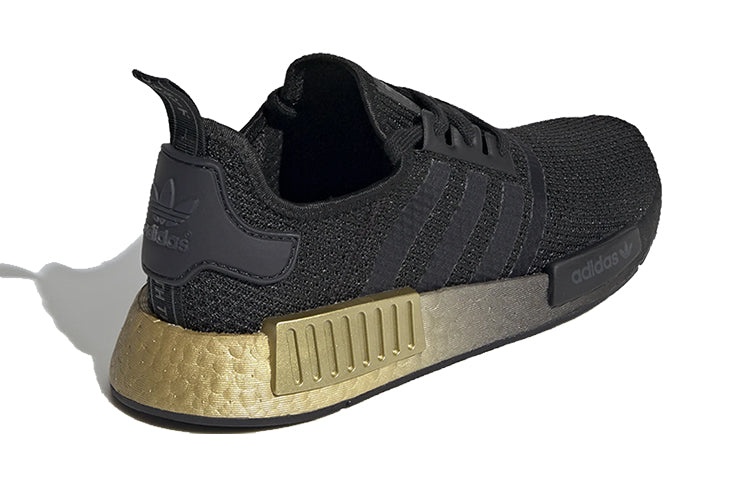 (WMNS) adidas NMD_R1 'Black Carbon Gold' FU9352