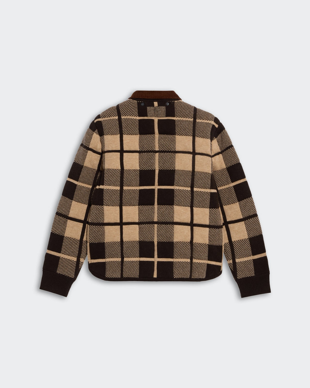 Quilted Plaid Liner Jacket - 2