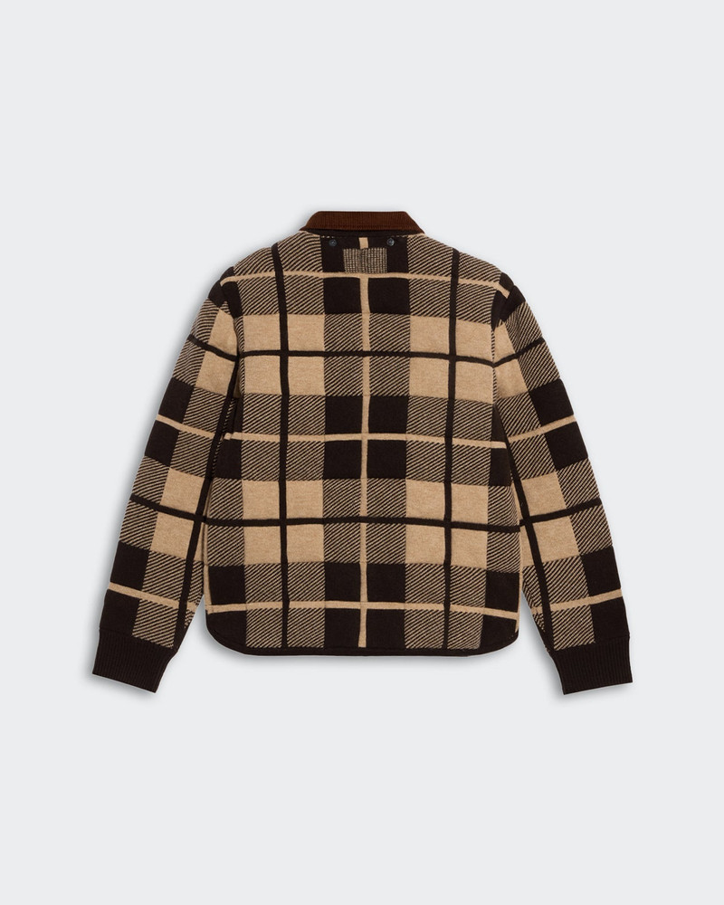Quilted Plaid Liner Jacket 2