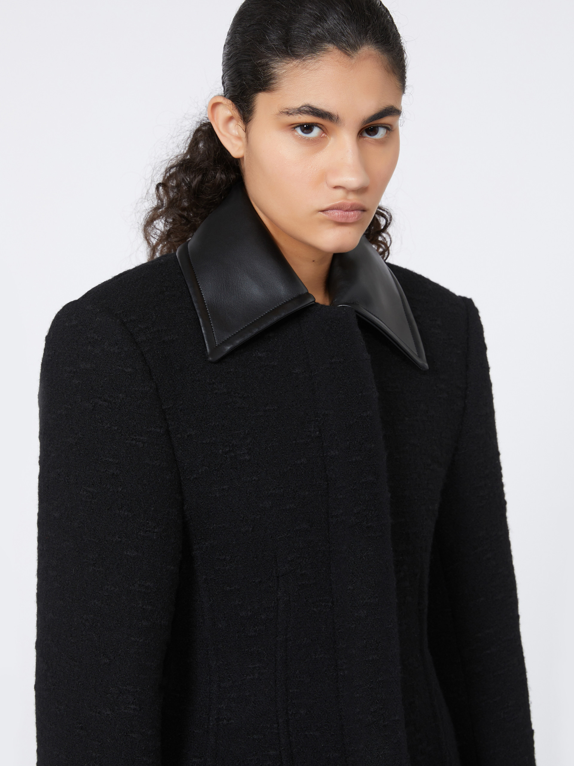 AERE1234 Fitted wool coat - RUNWAY - 5