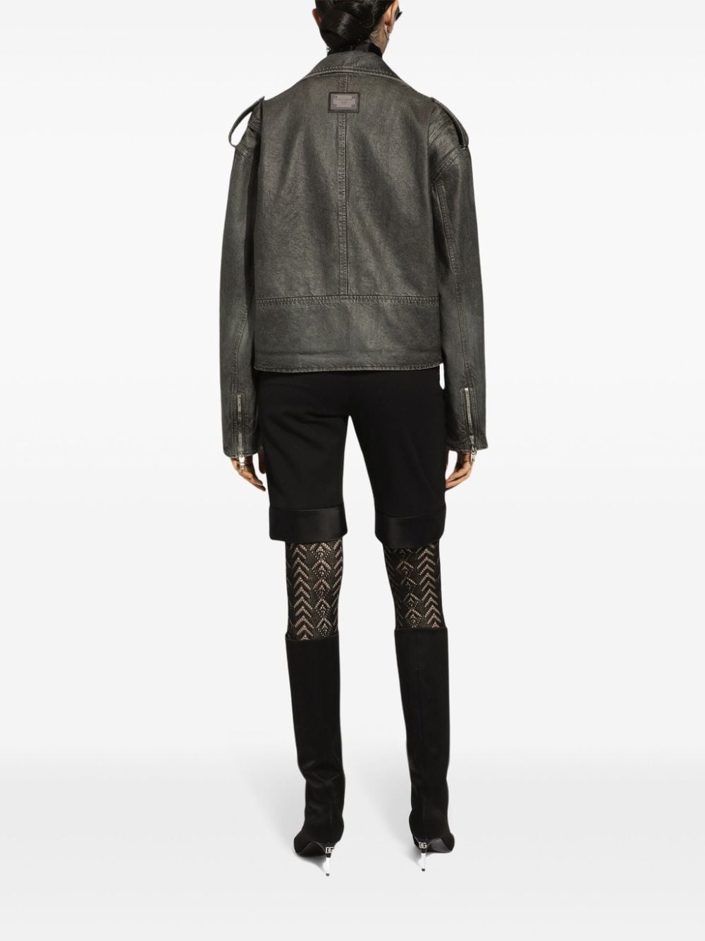 semi-sheer blouse - 4