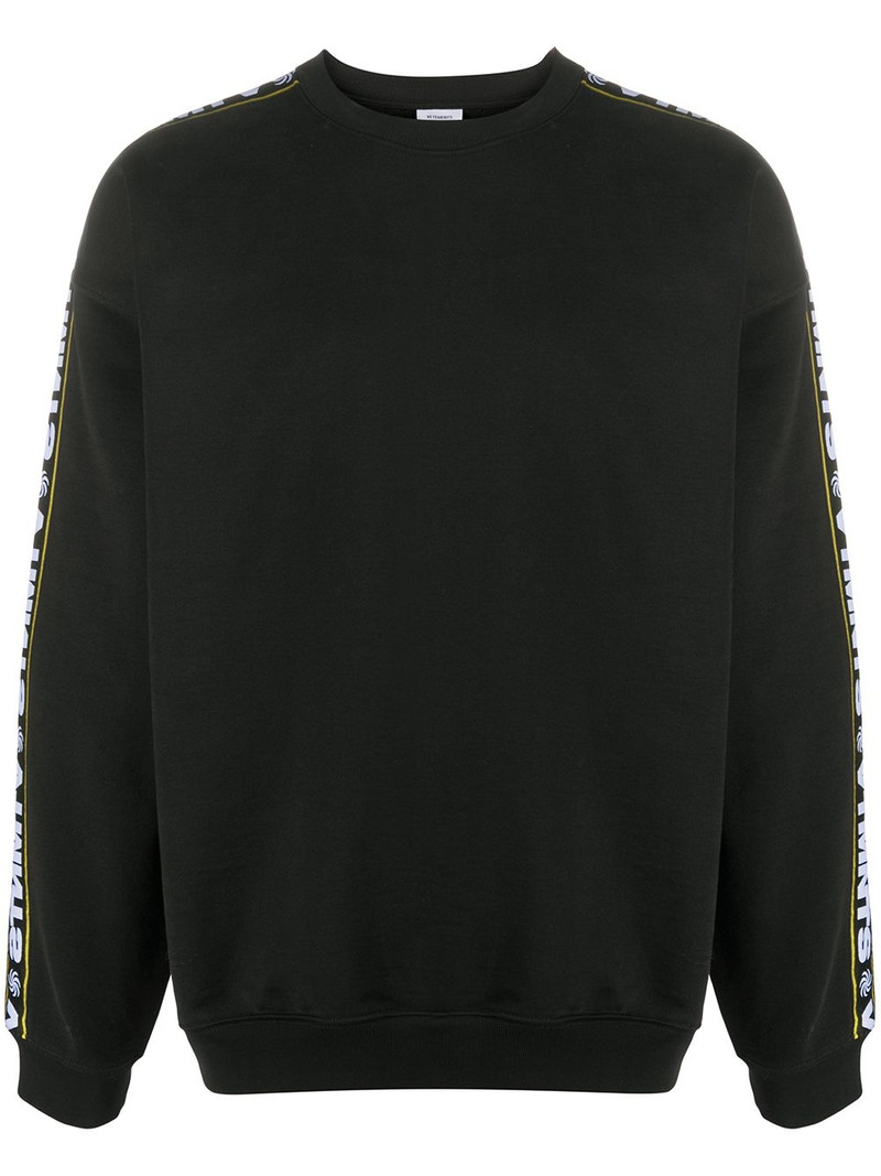 logo sleeve sweatshirt 1