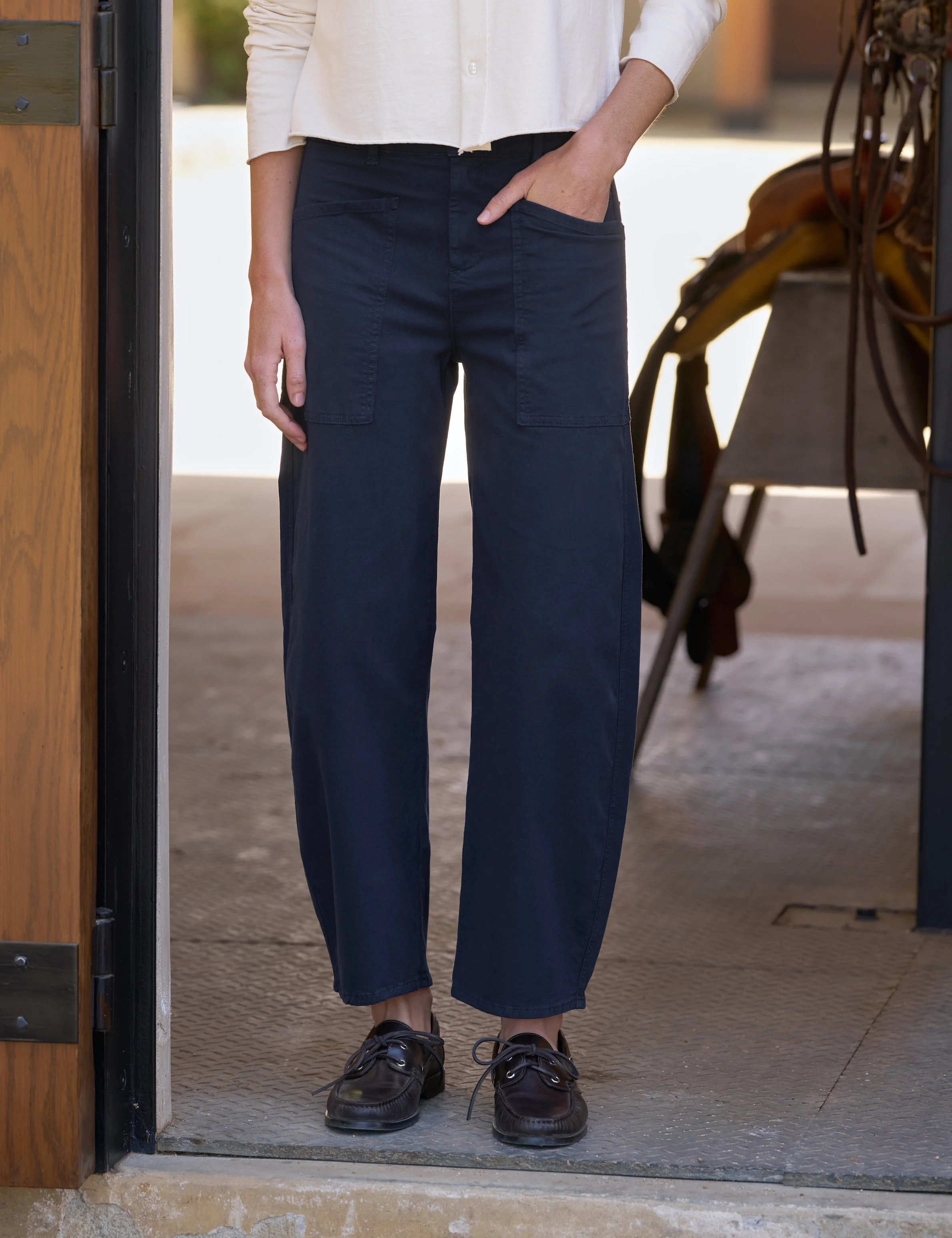 Everyday Barrel Pant - 1