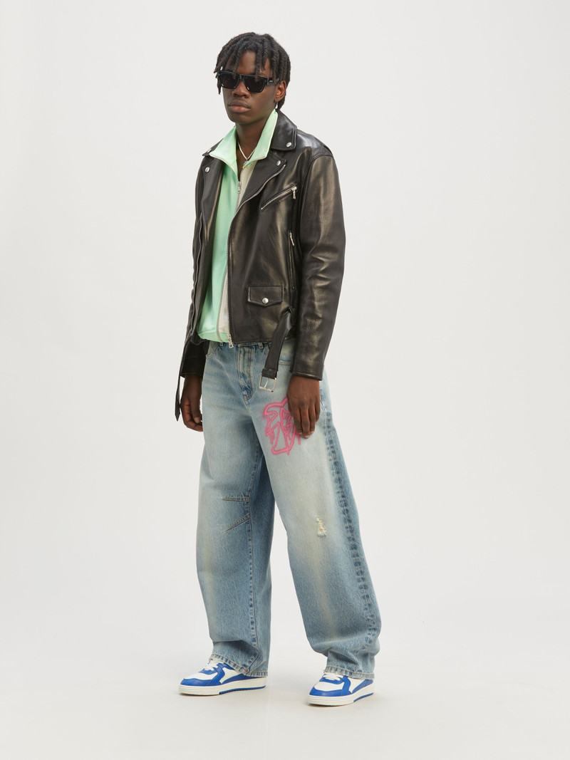 Palm Angels Hunter Carrot Denim Pants outlook