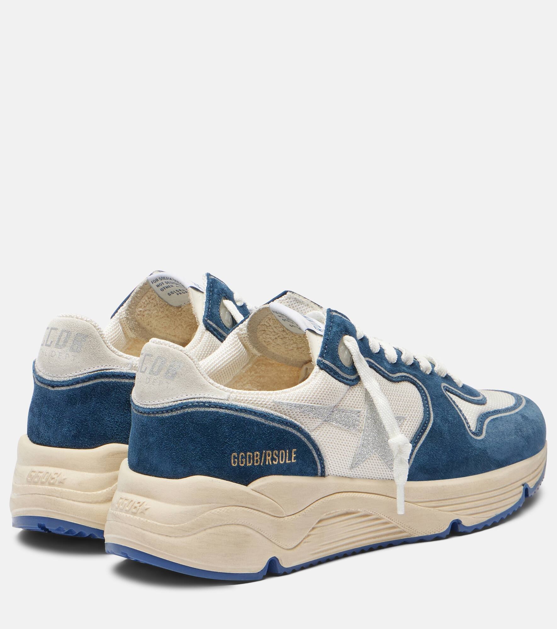 Running Sole suede-trimmed sneakers - 2
