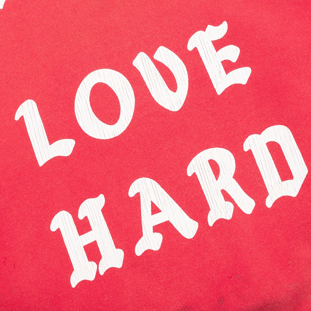 SOFT LOVE CREW SWEATER - RED - 4