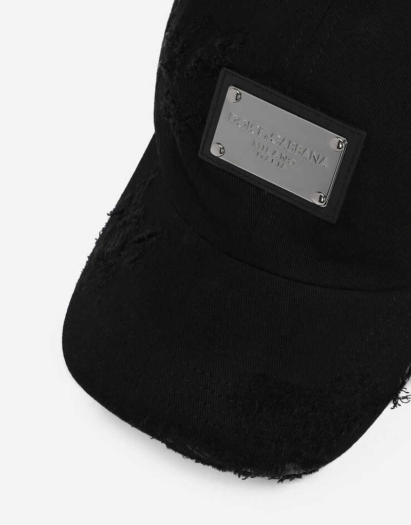 Dolce & Gabbana Cotton twill baseball cap outlook