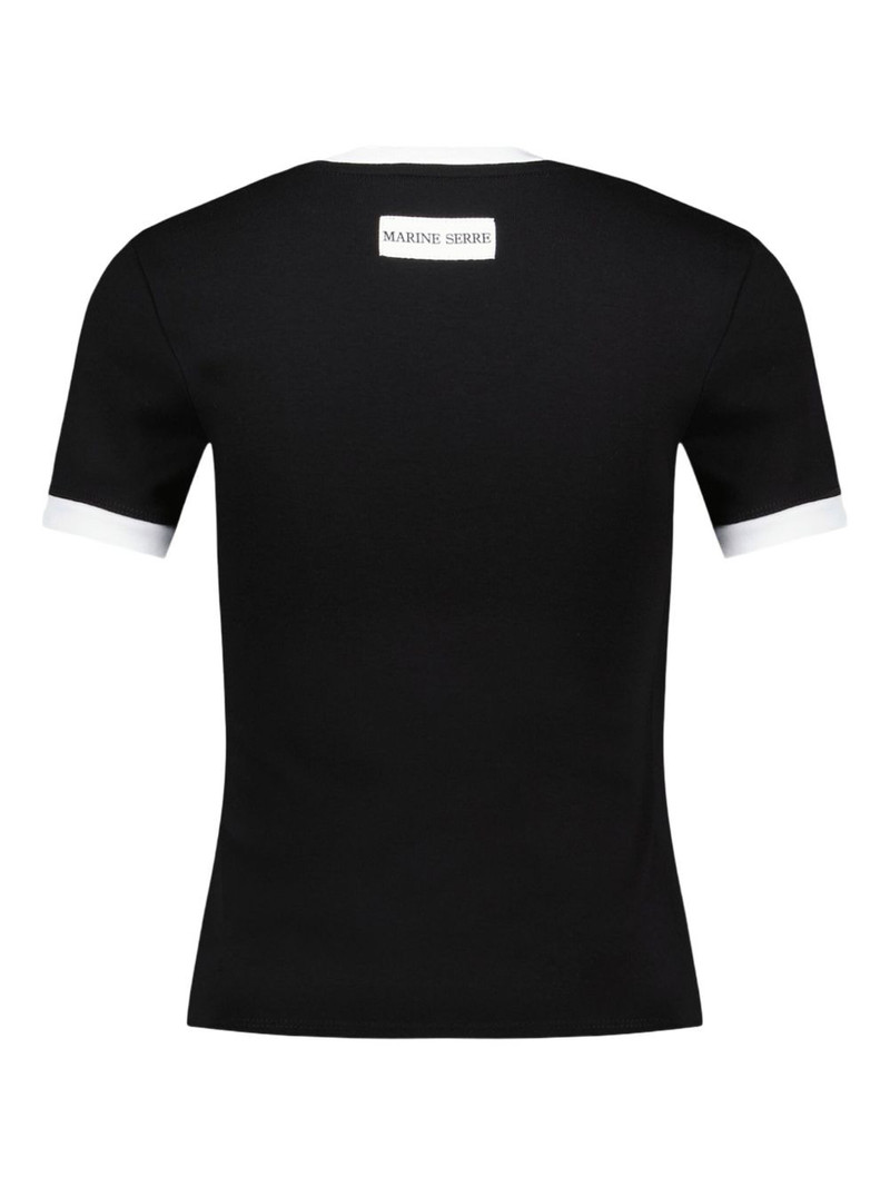 Marine Serre moon-logo T-shirt outlook