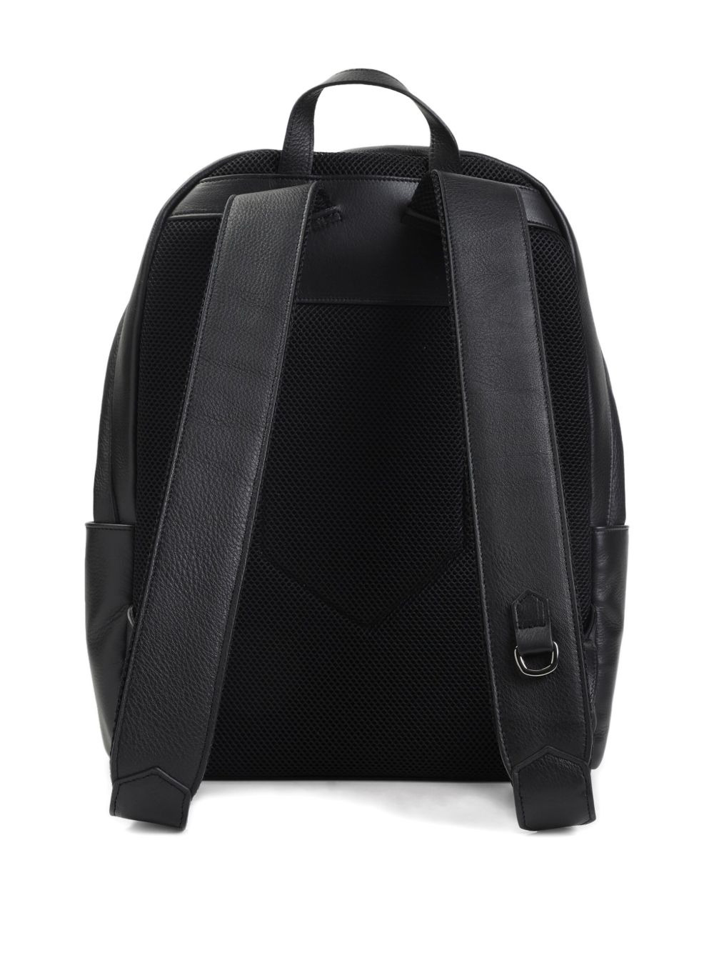 zip leather backpack - 2