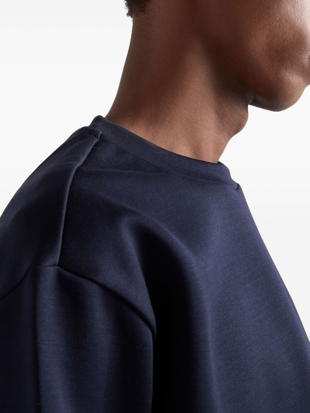 triangle-logo sweatshirt - 5