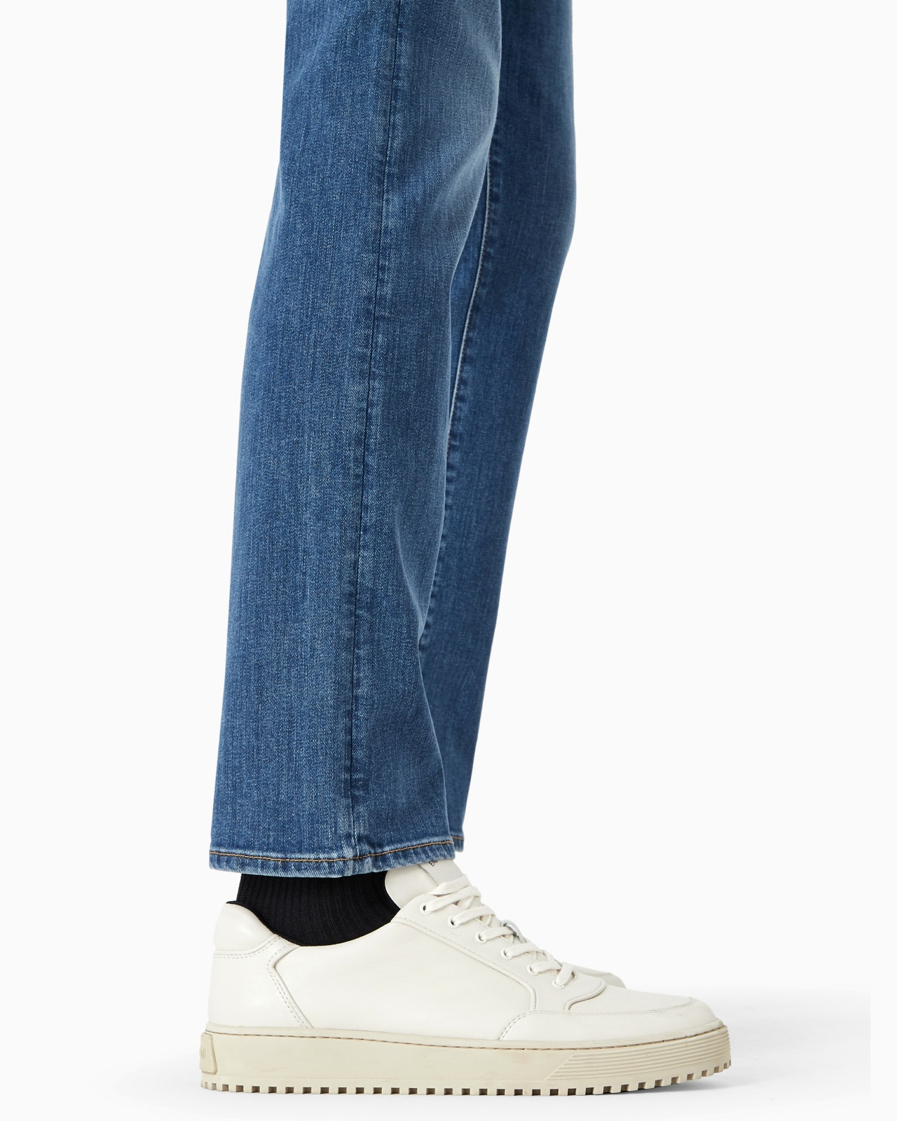 J45 Regular-fit, washed twill 11.5 oz comfort-denim jeans - 6